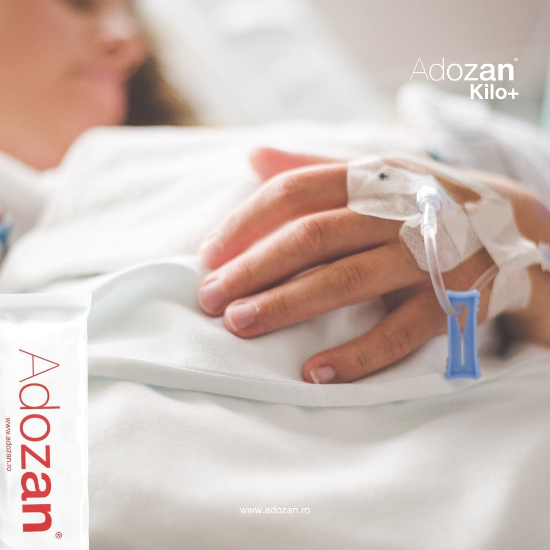 Pudră Hipercalorică Adozan Kilo+ Fără Aromă (Energie & Proteine) - 1 kg