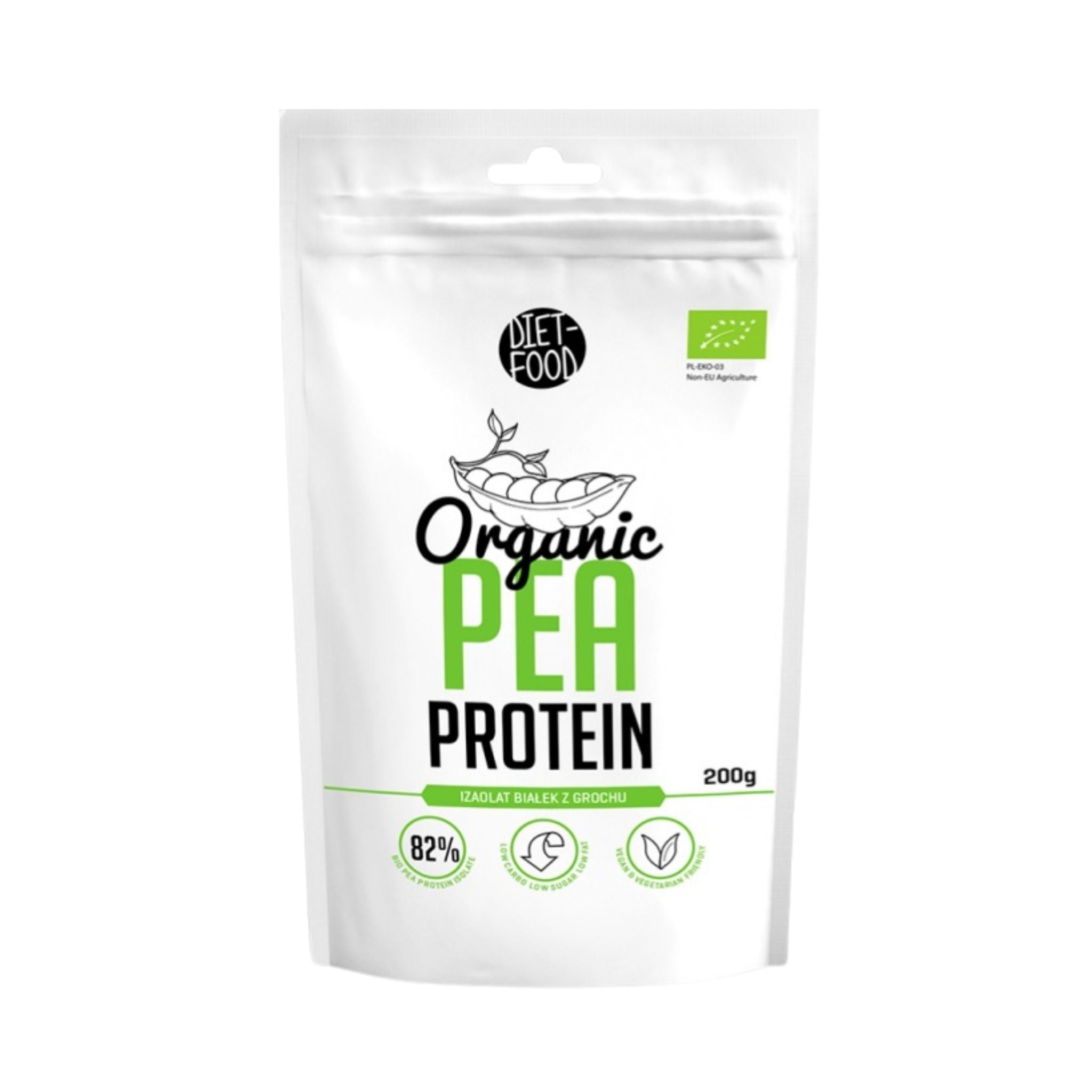 Proteină din mazăre bio 200 g