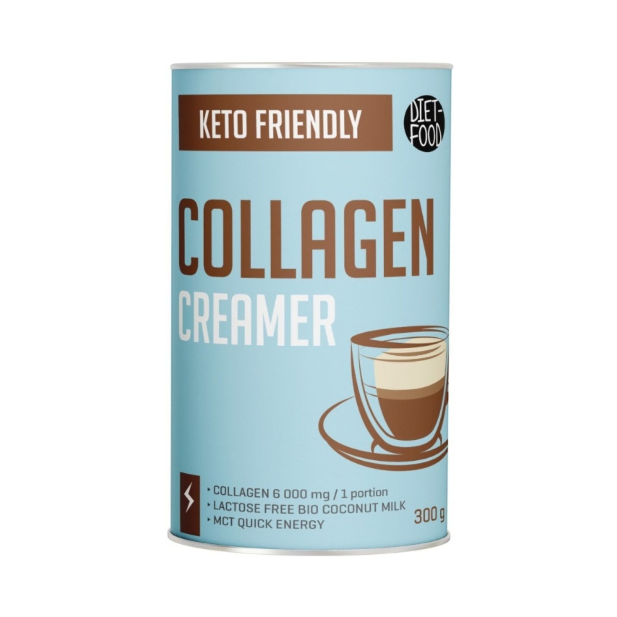 Cremă de cafea Keto cu colagen + MCT 300 g