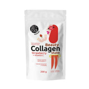 Shake de colagen pentru frumusețe cu căpșuni și vitamina C 200 g