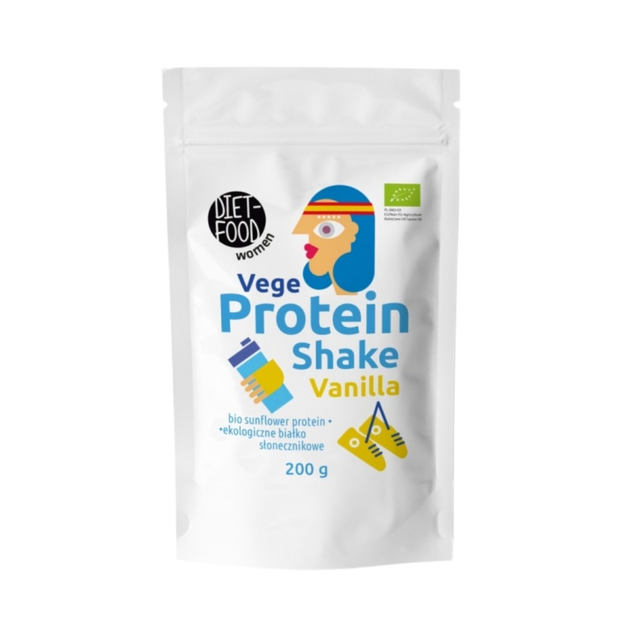 Shake proteic Bio Vege - vanilie 200 g