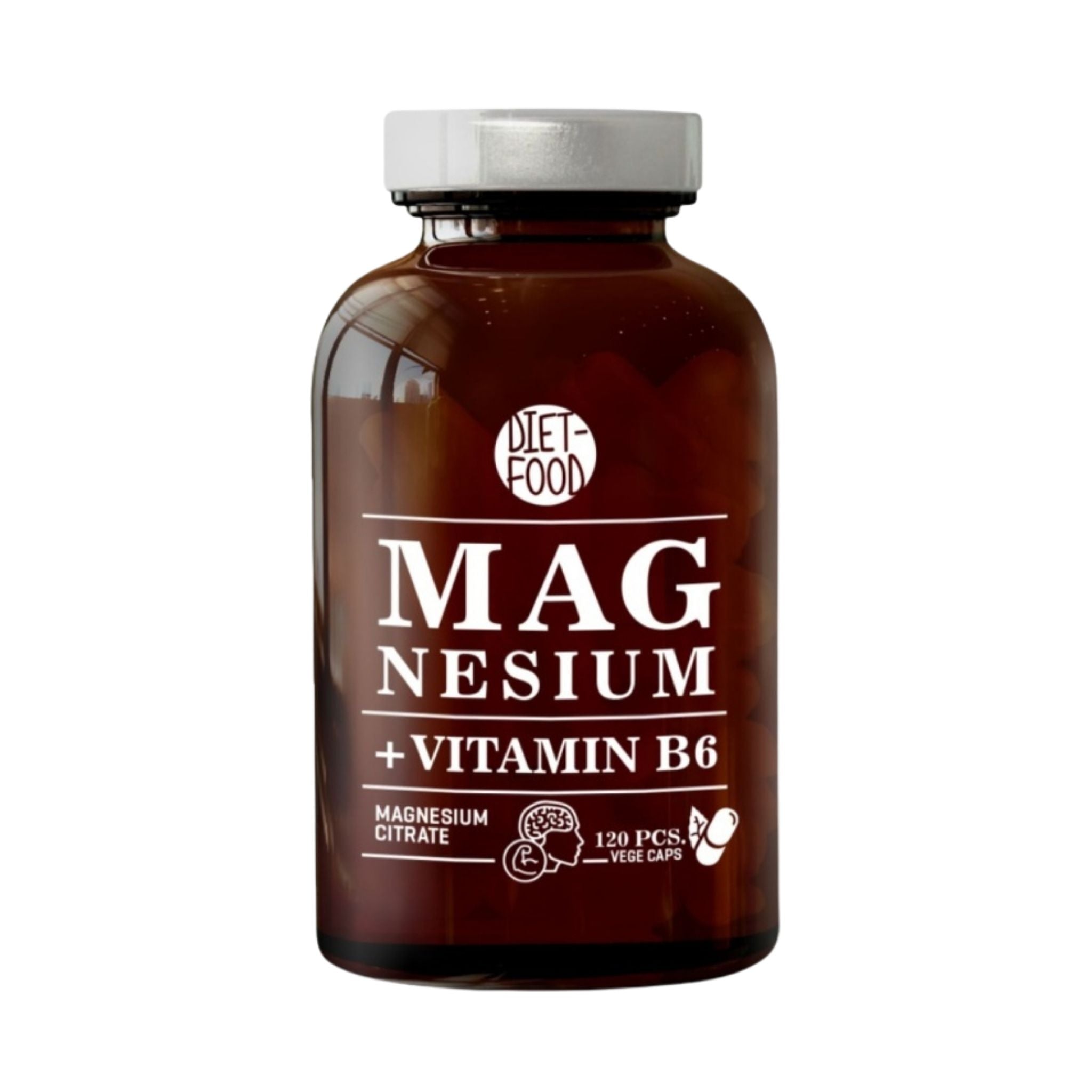 Magneziu + Vitamina B6 120 caps 100g