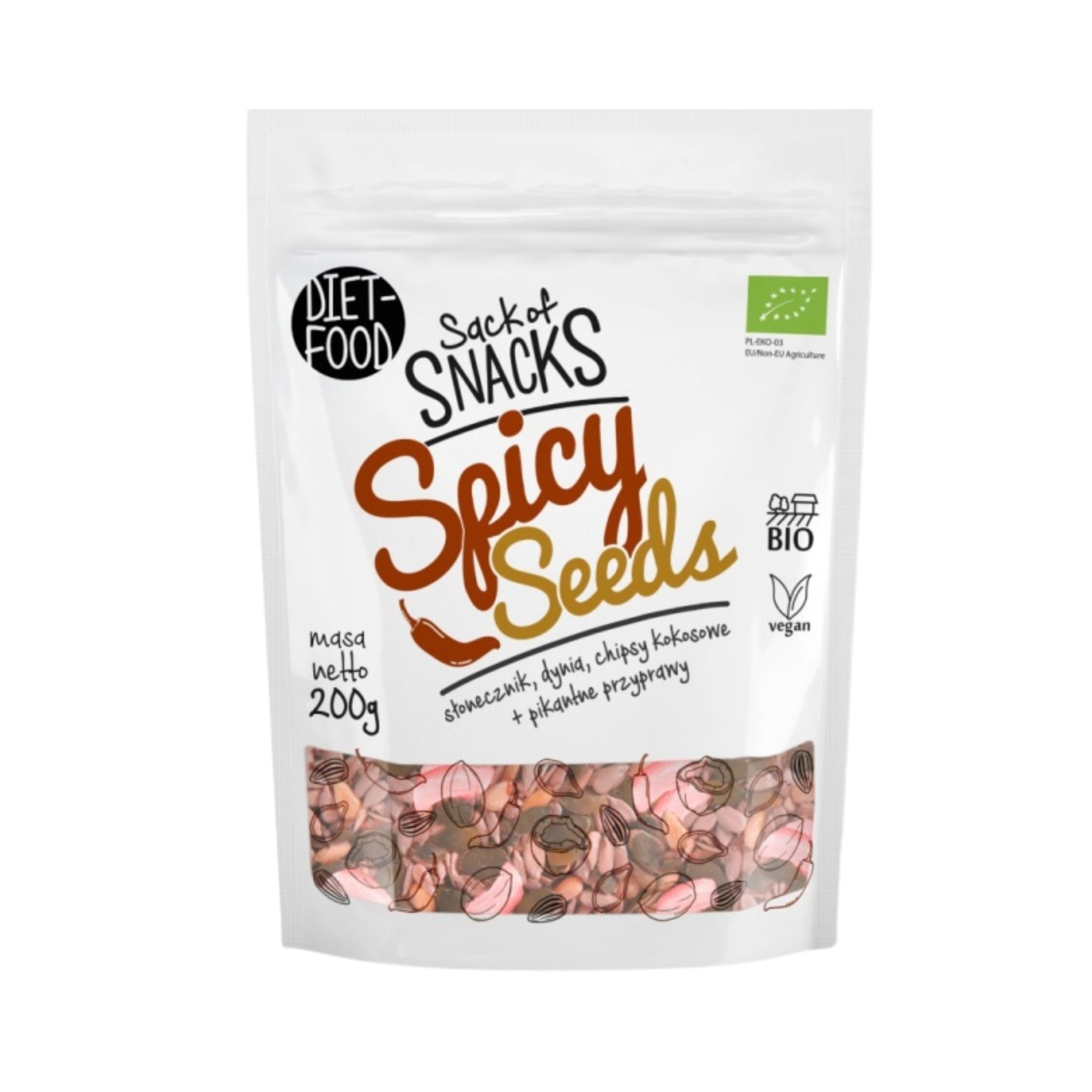 Bio Mix de Semințe Picante 200g