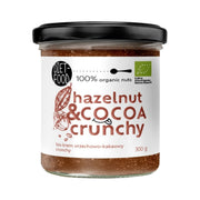 Cremă Bio Alune și Cacao crocantă 300 g