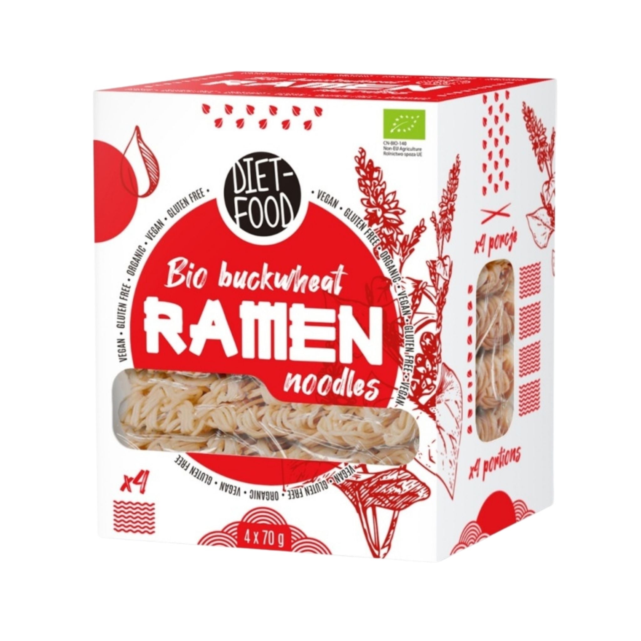 Tăiței Ramen Bio din Hrișcă 280 g
