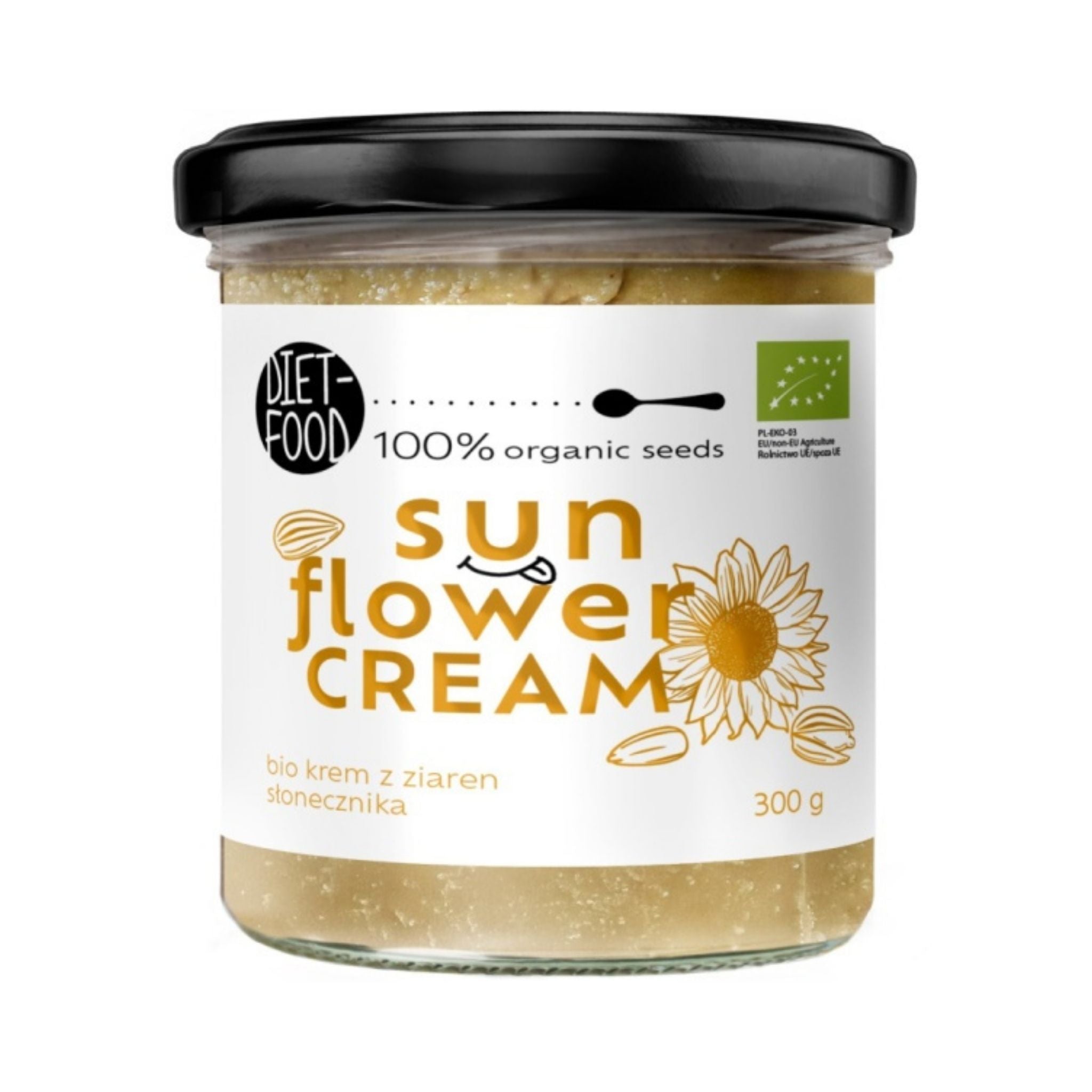 Cremă Bio cu Semințe de Floarea Soarelui 300 g