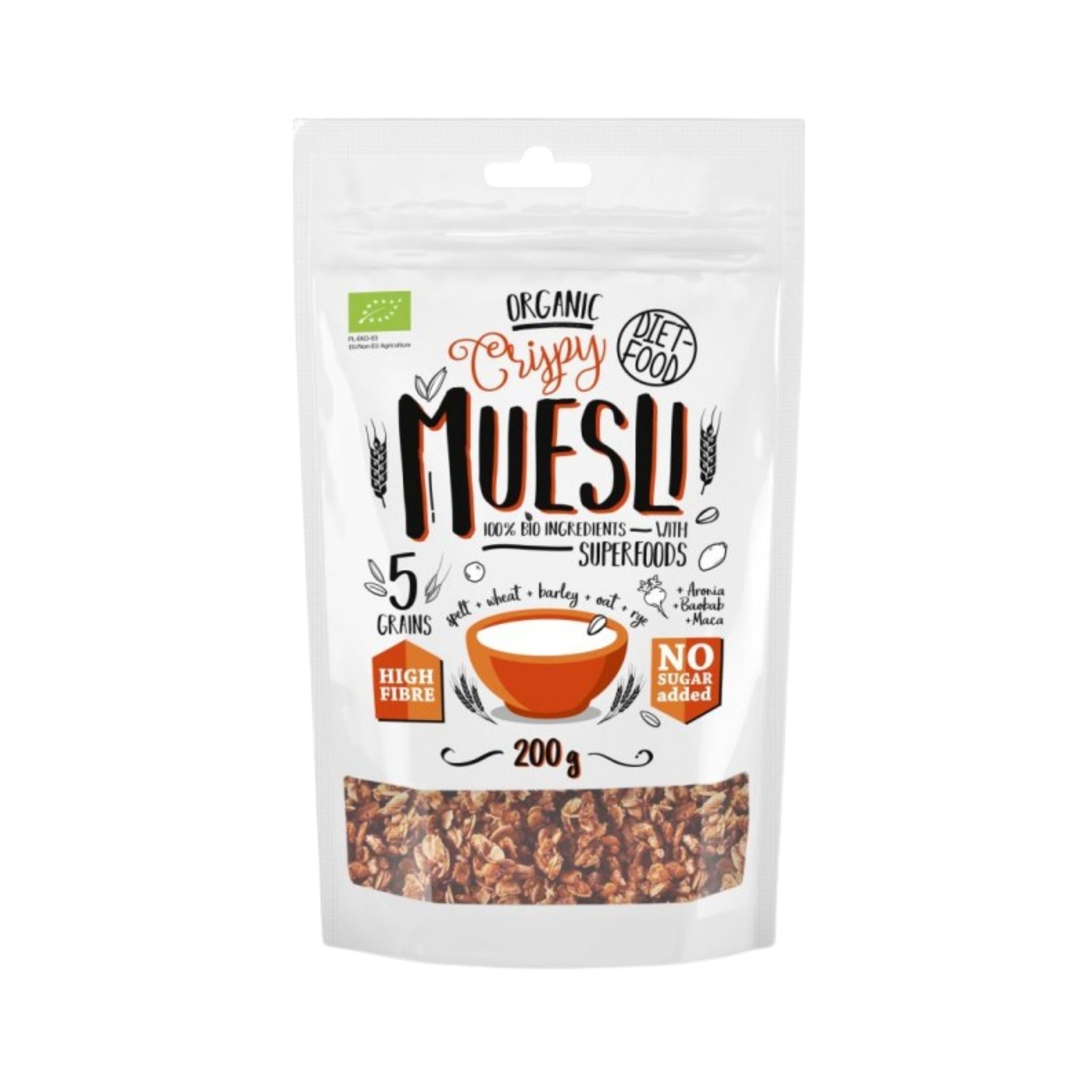Muesli Bio cu Superalimente 200 g
