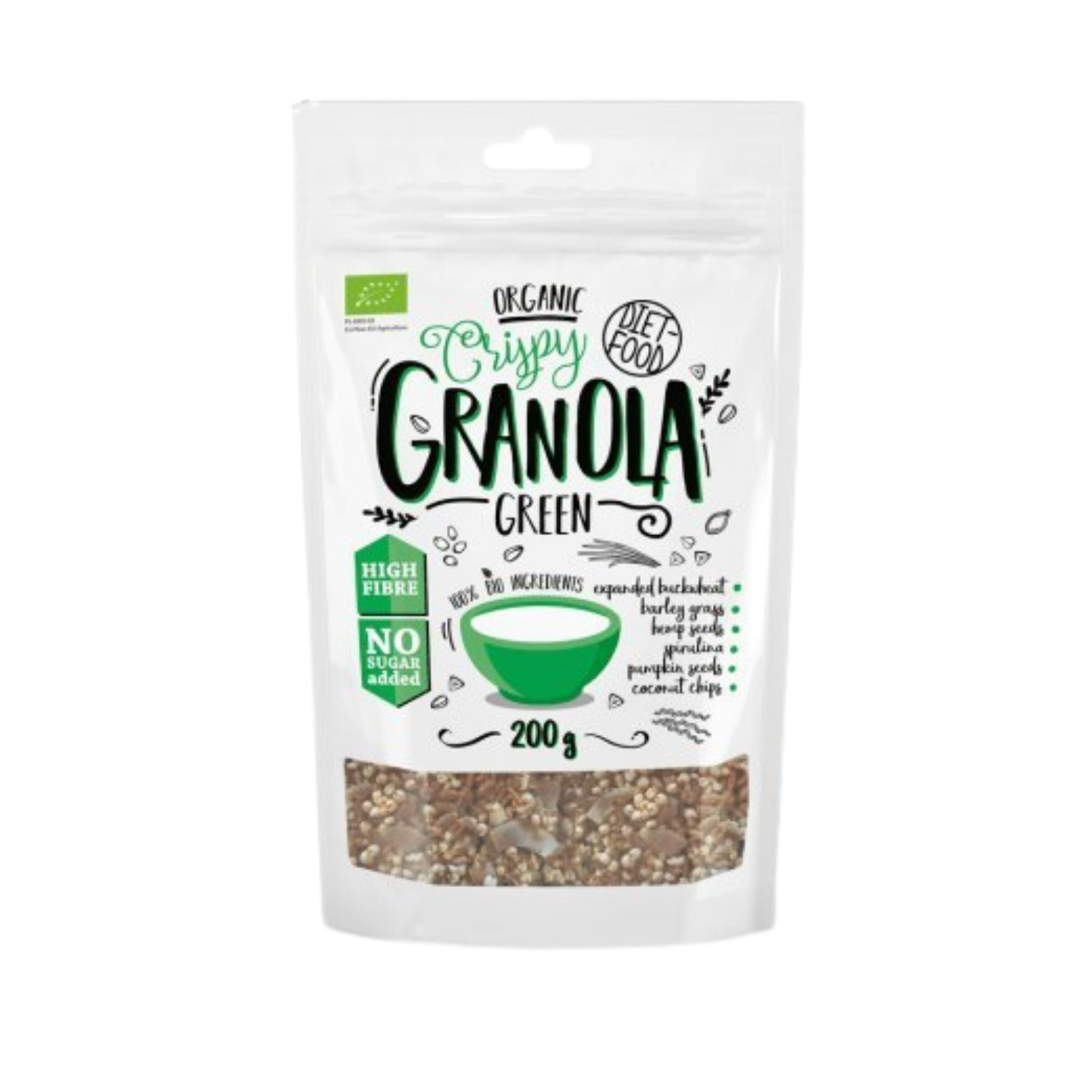 Granola verde bio 200 g