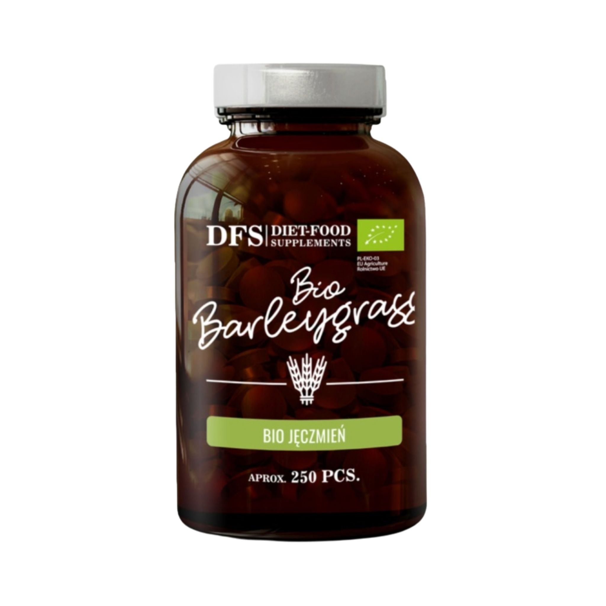 Bio Iarbă de Orz 125 g - aprox. 250 caps