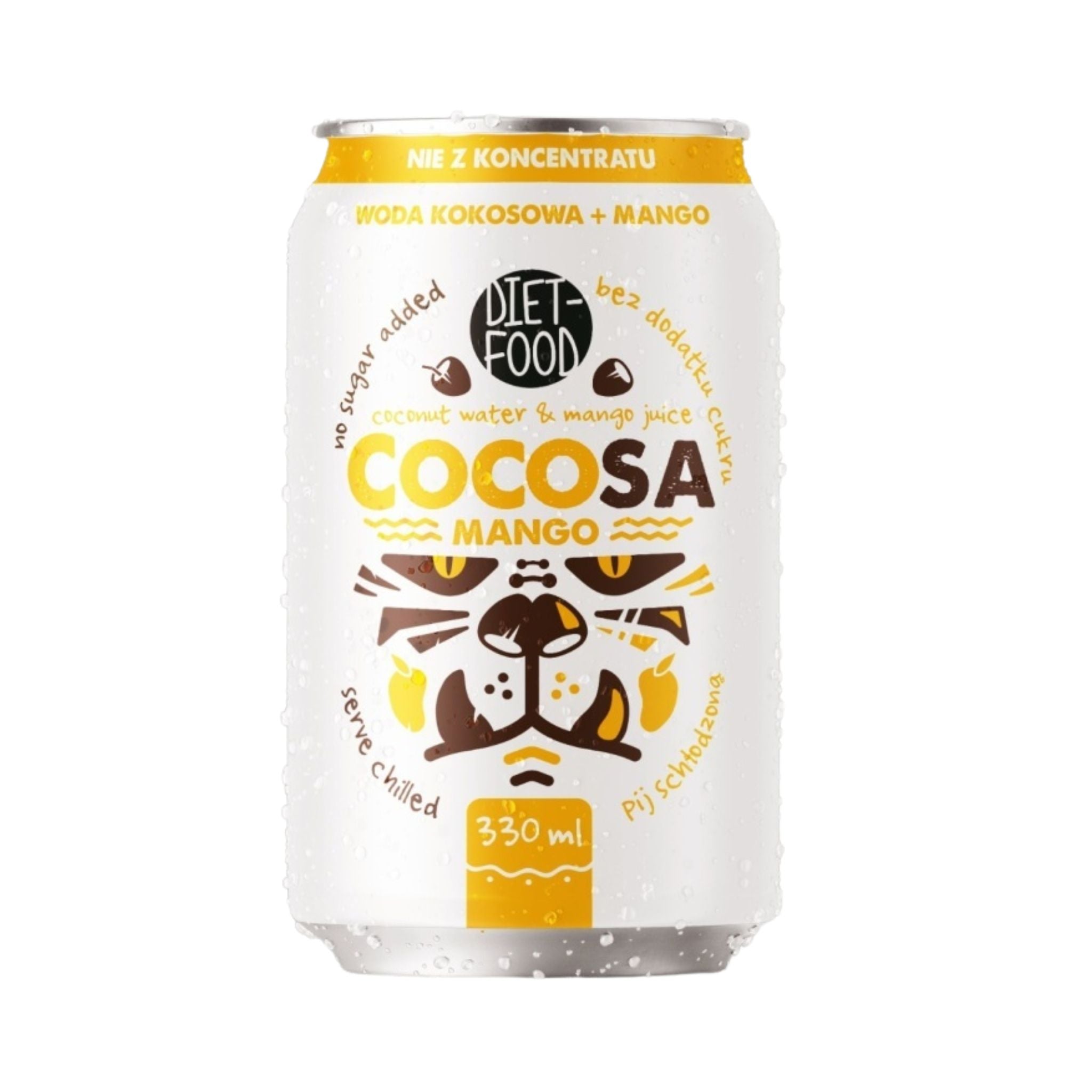 Cocosa Mango – apa de cocos naturala cu mango 330ml