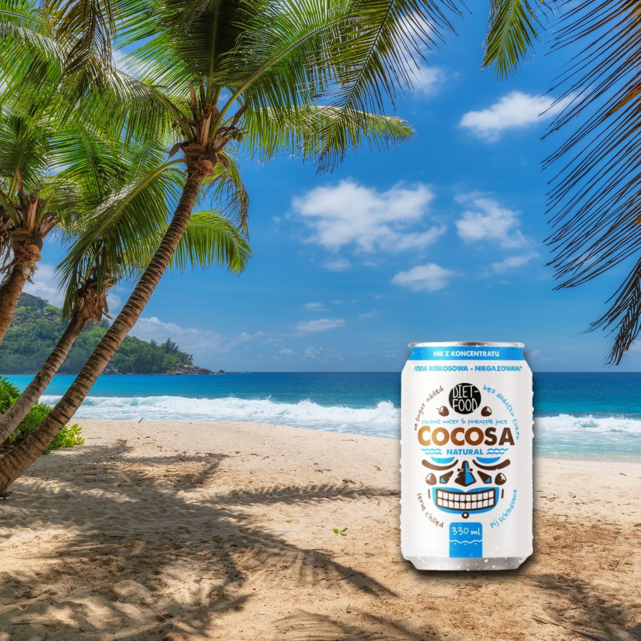 COCOSA – apa de cocos pura si naturala 330ml