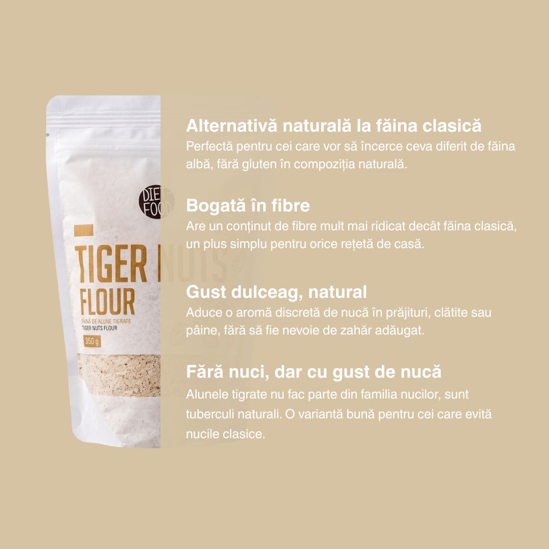 Făină de Alune Tigrate 350 g