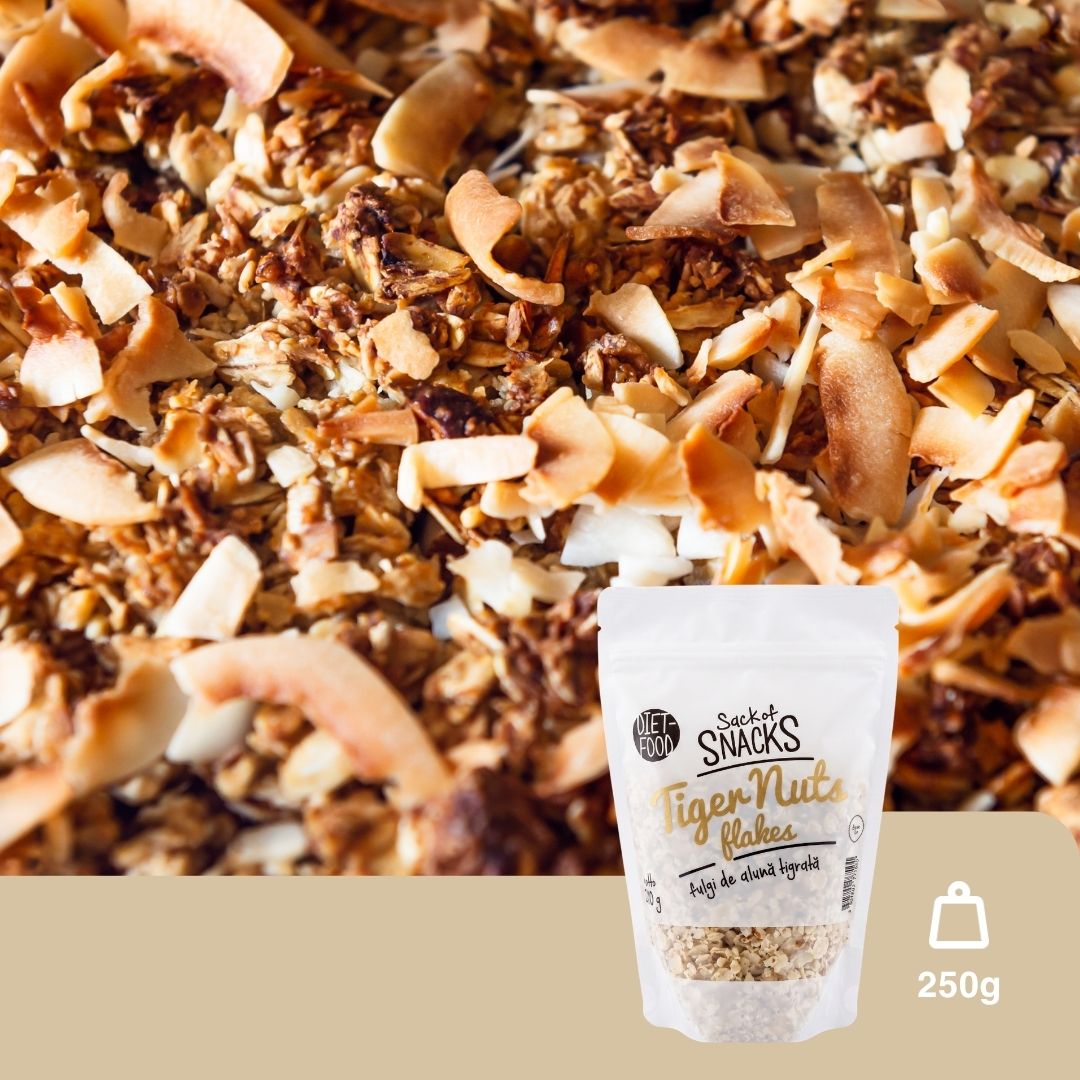 Fulgi de Alune Tigrate 250 g