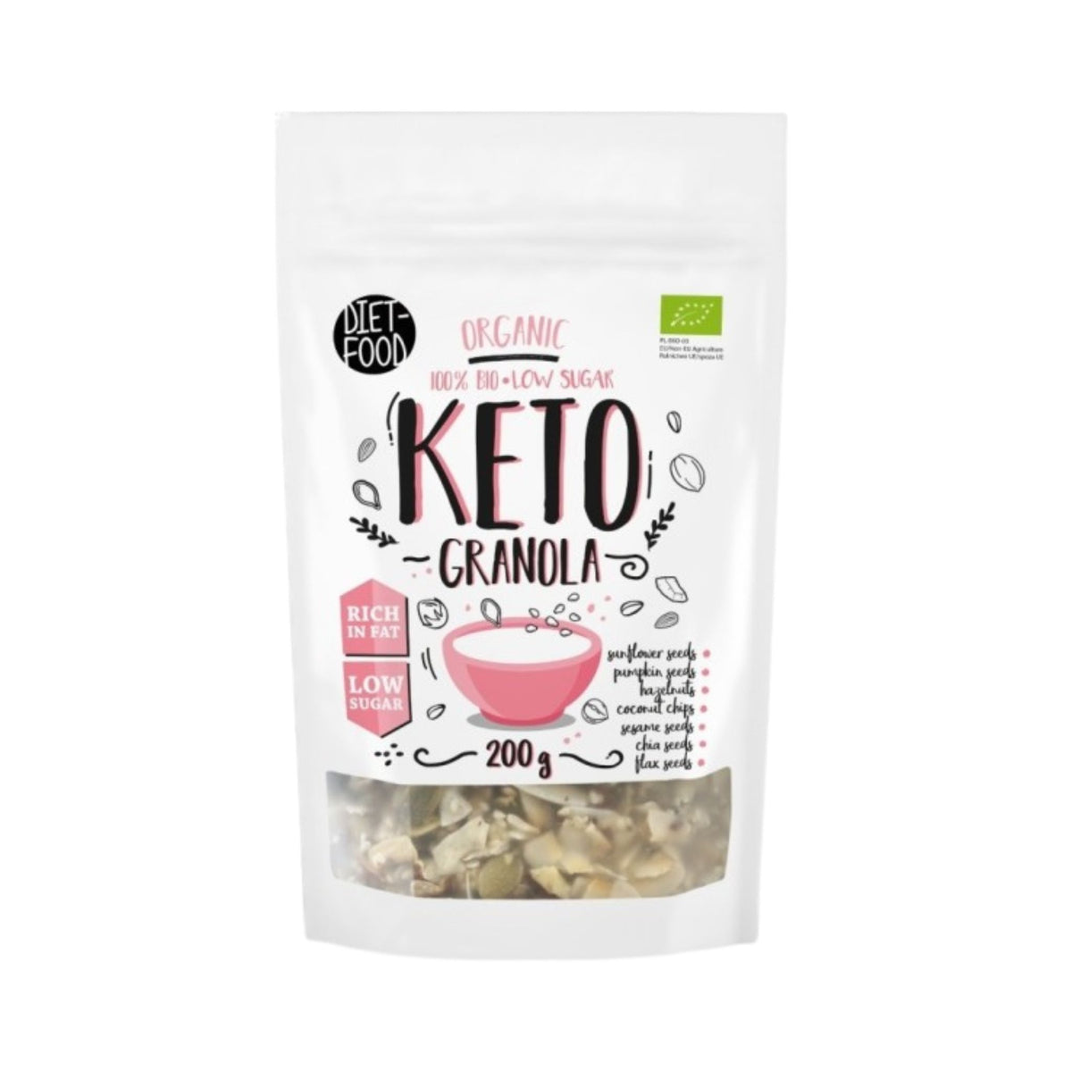 Granola Keto Bio 200 g