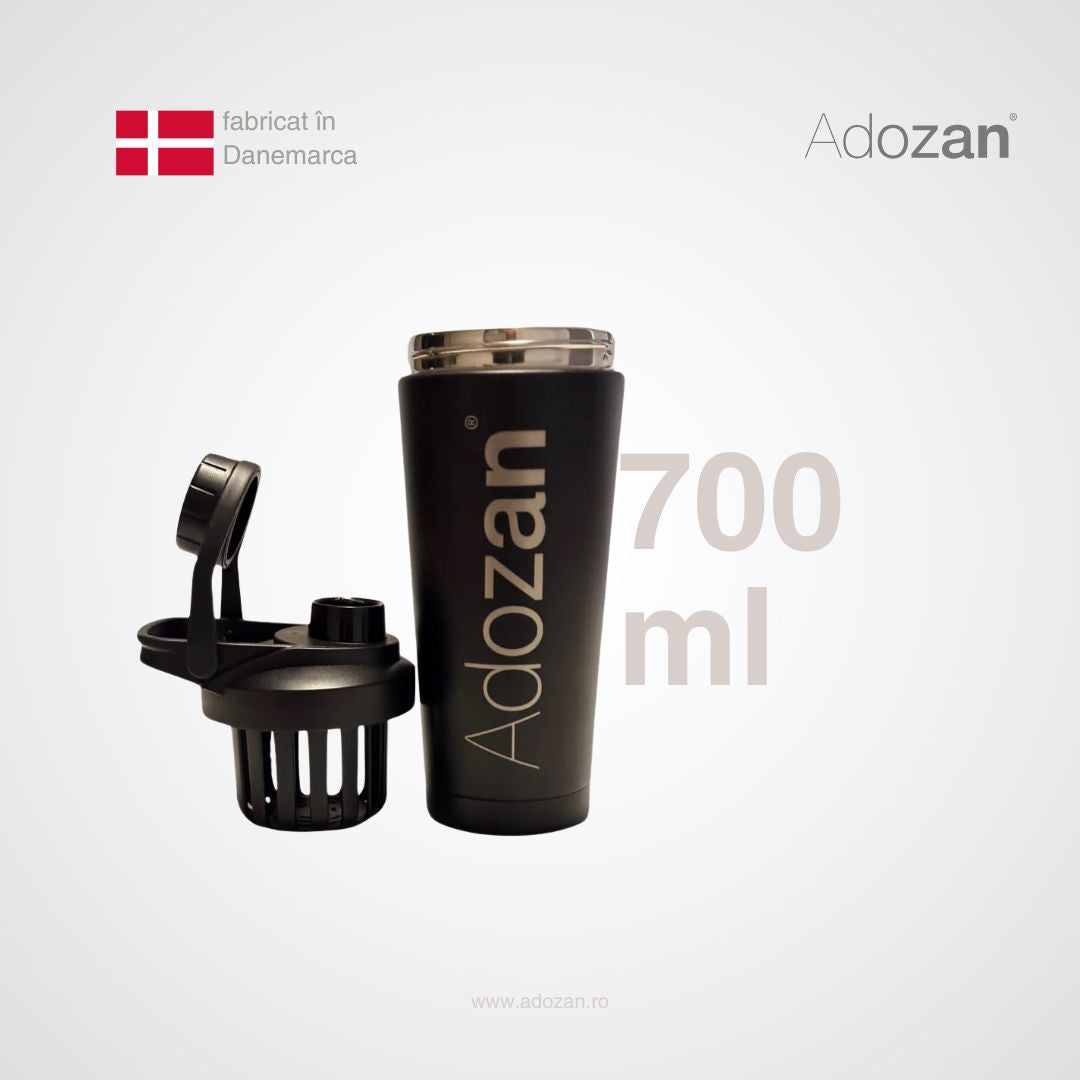 Shaker Adozan din Oțel Inoxidabil cu Tehnologie Vacuum - 700 ml