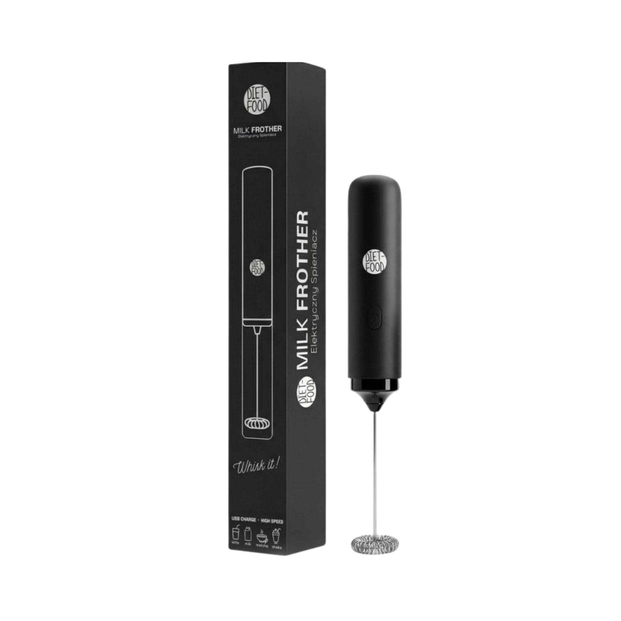 Spumantă electrică compactă USB-C