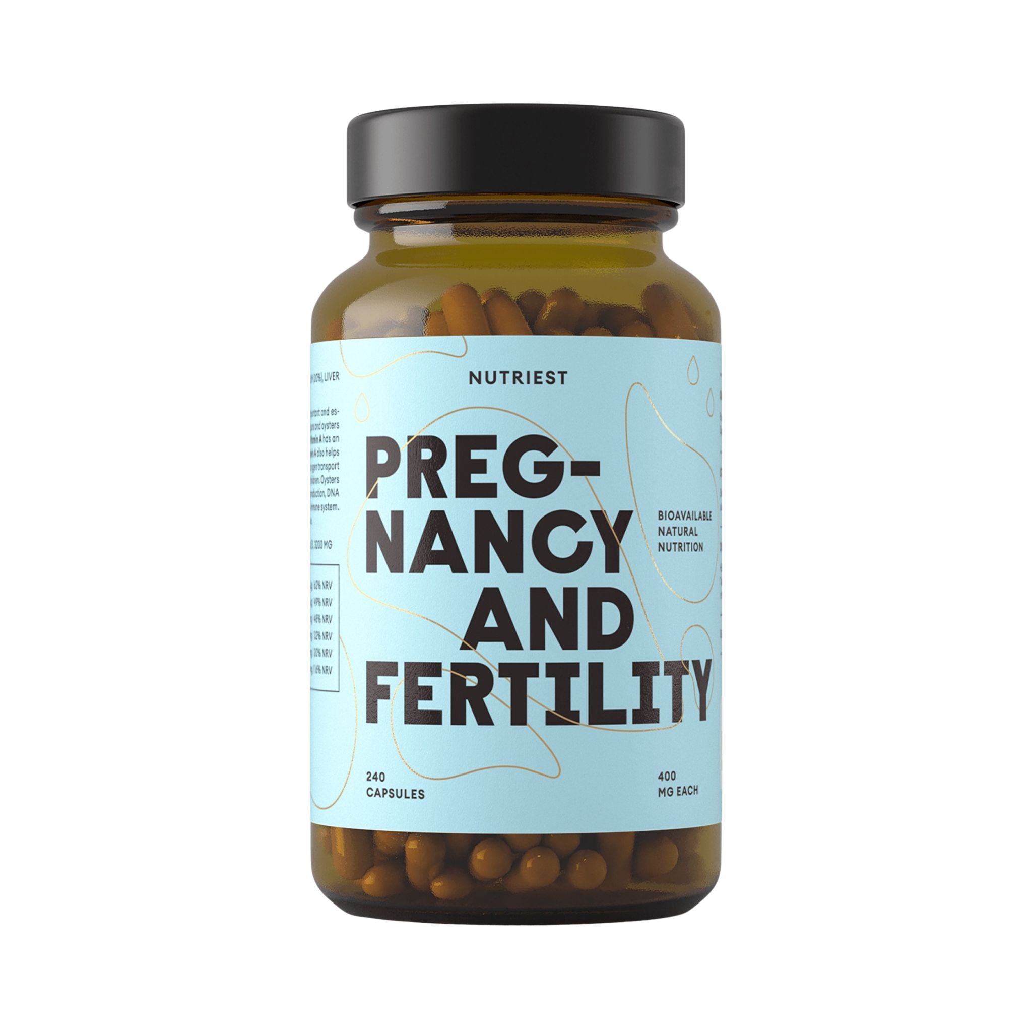 Supliment pentru Sarcină și Fertilitate, 240 Capsule