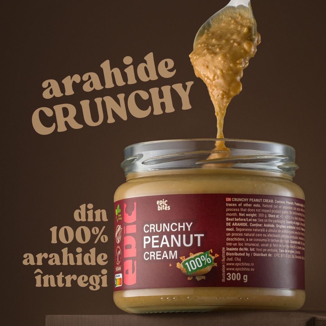 Epic Bites Crunchy Peanut Cream 300g