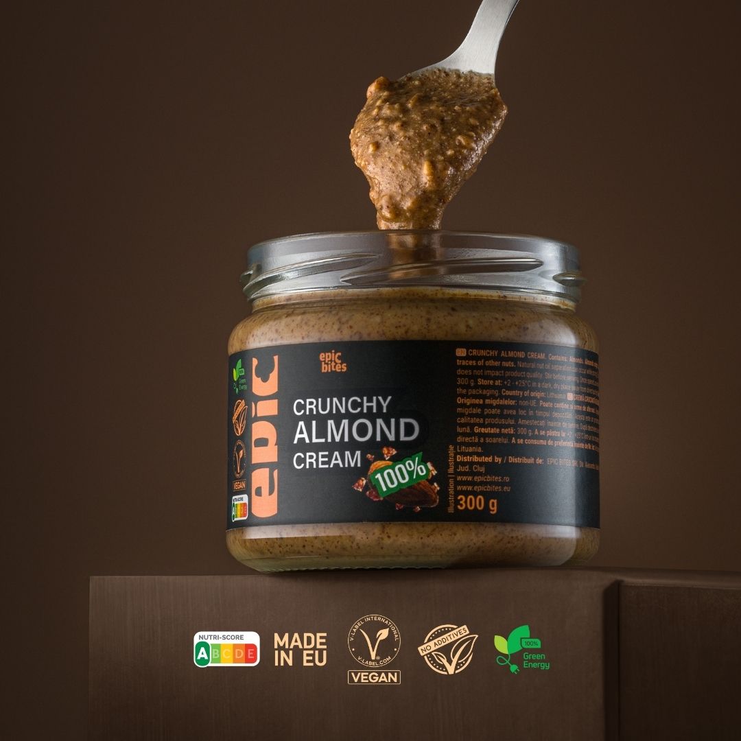 Epic Bites Crunchy Almond Cream 300g