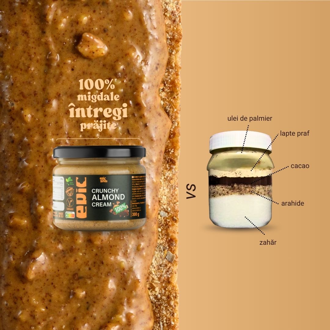 Epic Bites Crunchy Almond Cream 300g