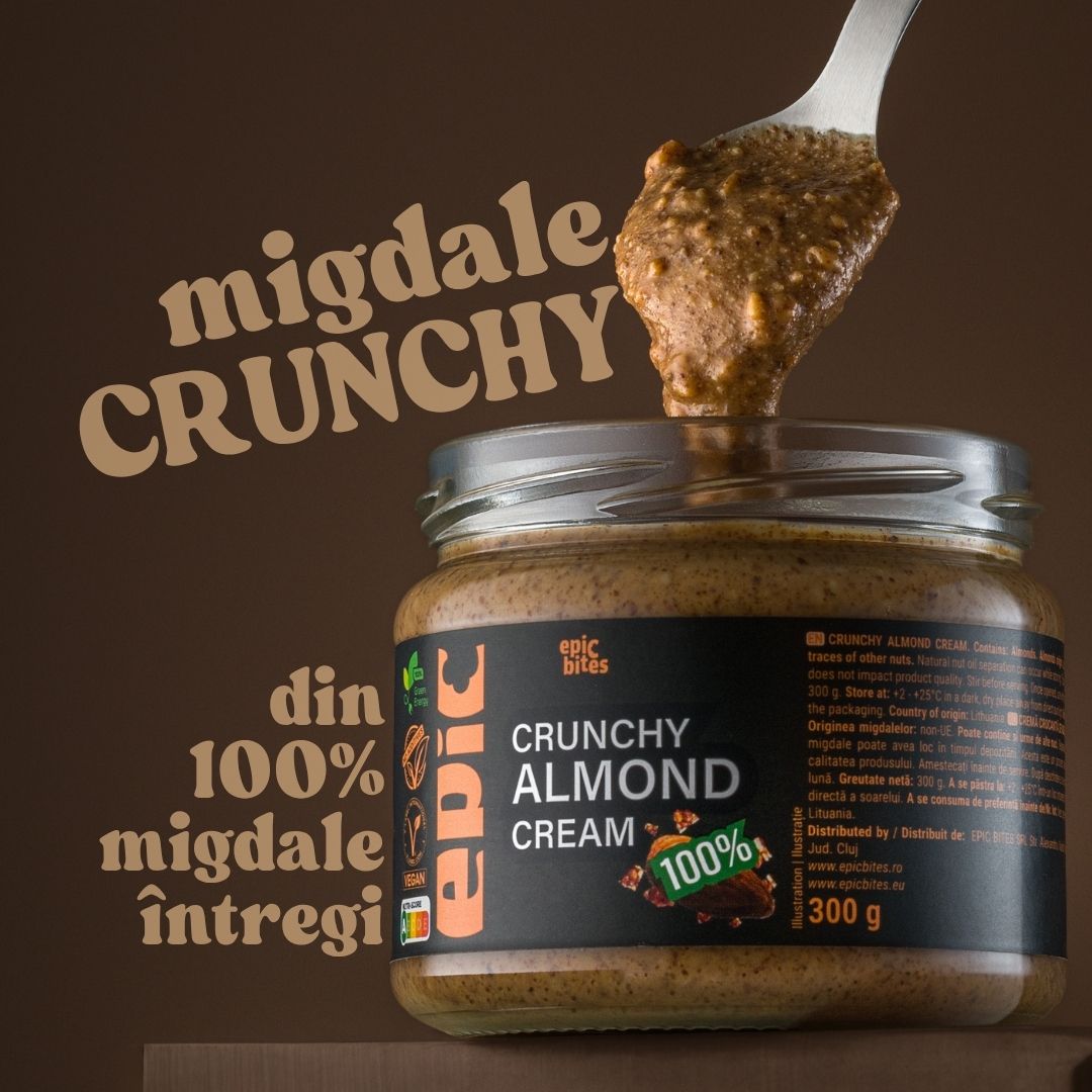 Epic Bites Crunchy Almond Cream 300g