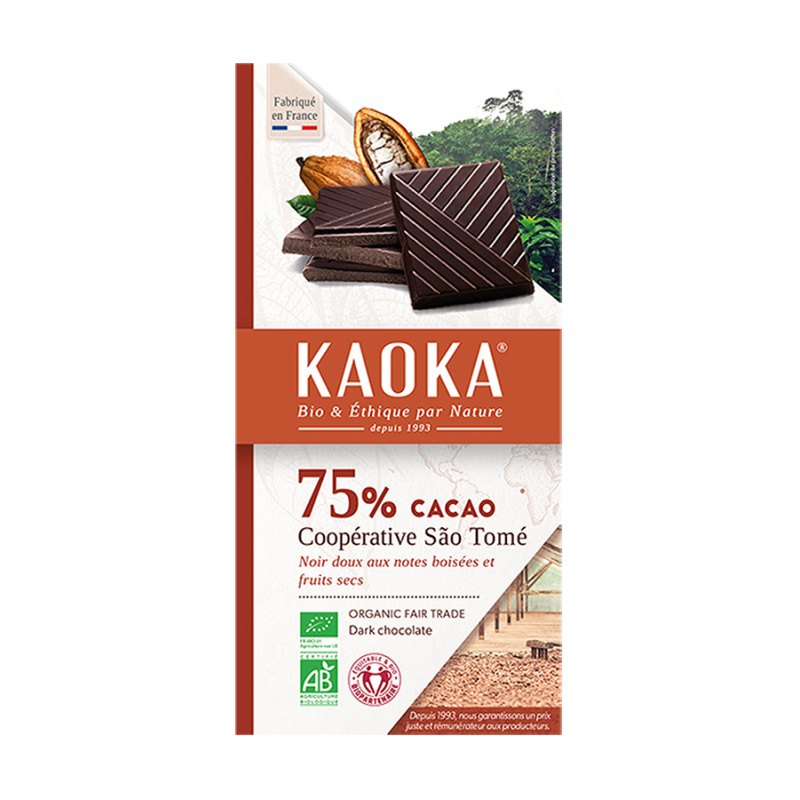 Ciocolata neagra 75% cacao