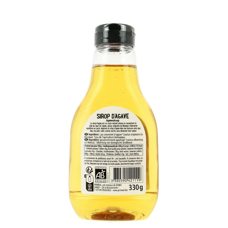 Sirop de agave bio