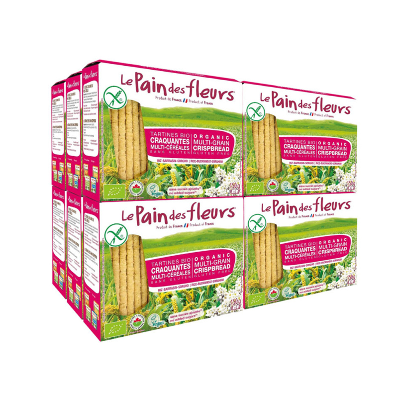 Turte crocante multicereale fara gluten 150g