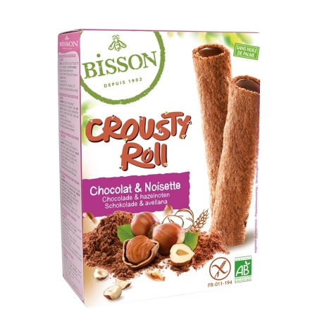 Crousty Roll cu cacao și alune - fara gluten 125g