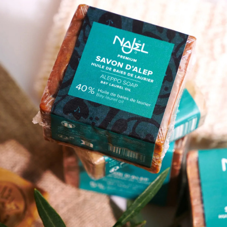 Sapun de Alep Najel 40% 185g