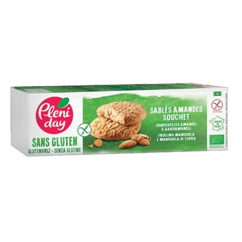 Biscuiti fara gluten cu migdale si alune tigrate 150g