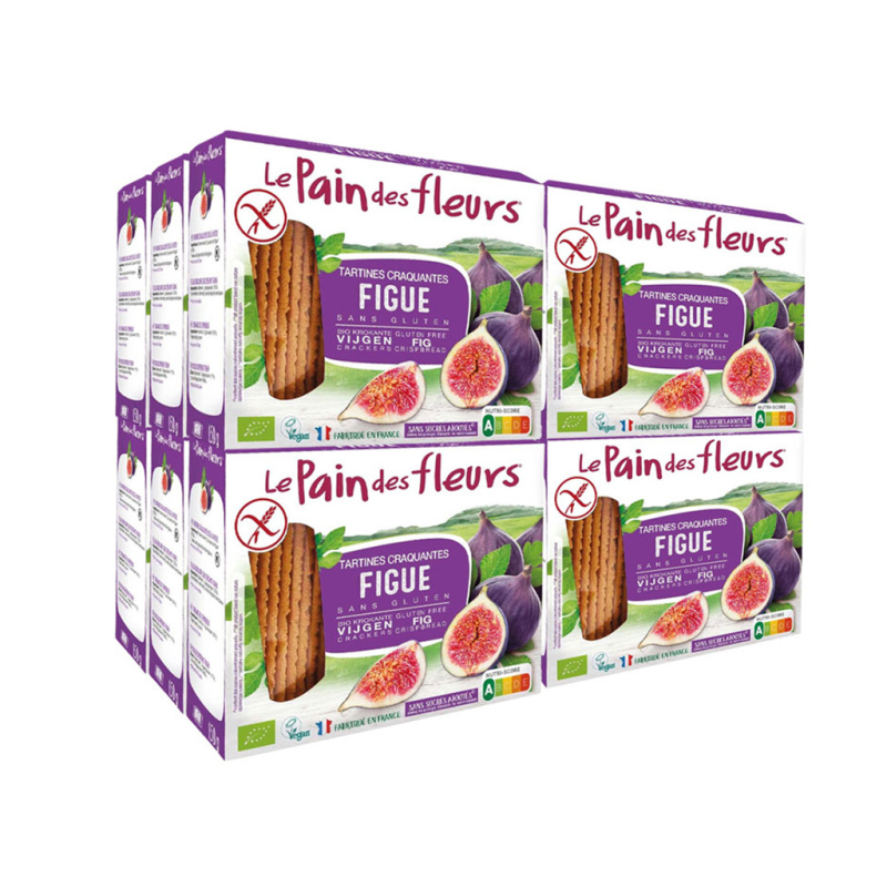 Turte crocante fara gluten cu smochine 150g