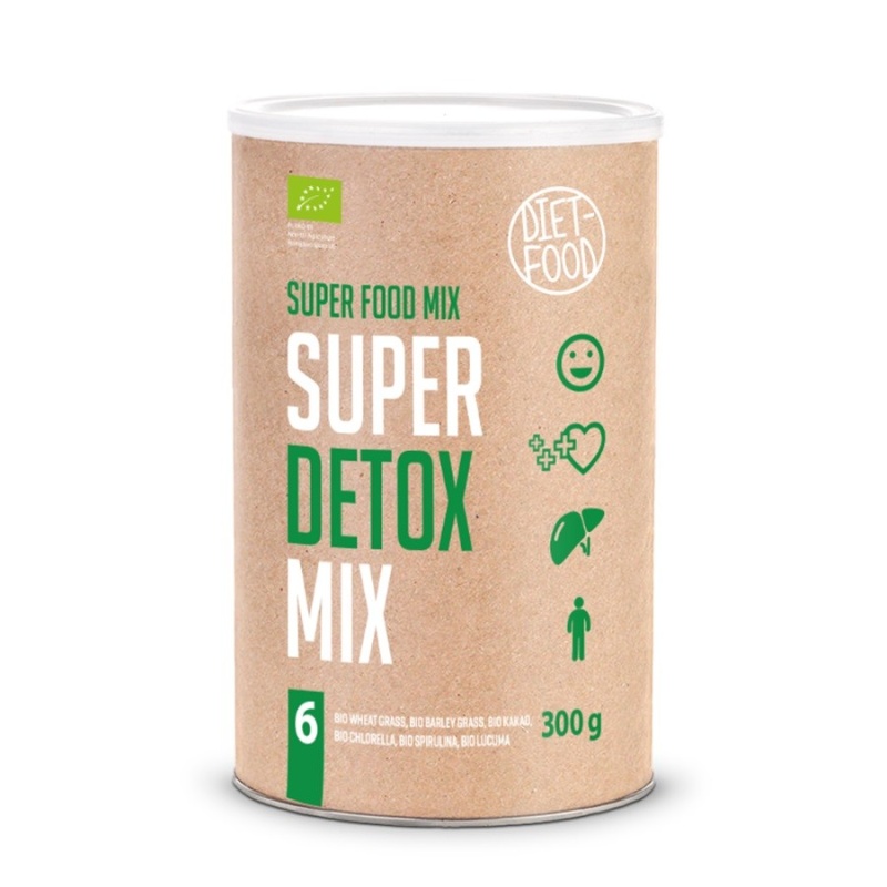 Bio Super Detox Mix pulbere bio 300g