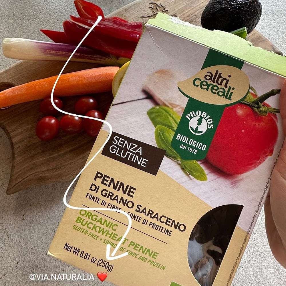 Penne din hrisca - fara gluten 250g 2 Paste fara gluten - Penne din hrisca 250g