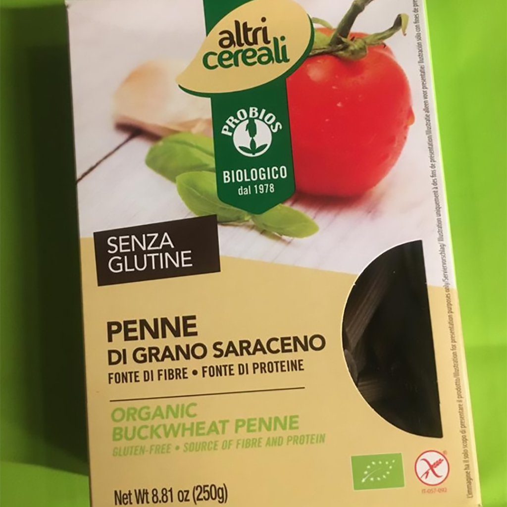 Penne din hrisca - fara gluten 250g 3 Paste fara gluten – Penne din hrisca 250g Probios