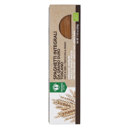 Spaghetti din grau dur integral 500g