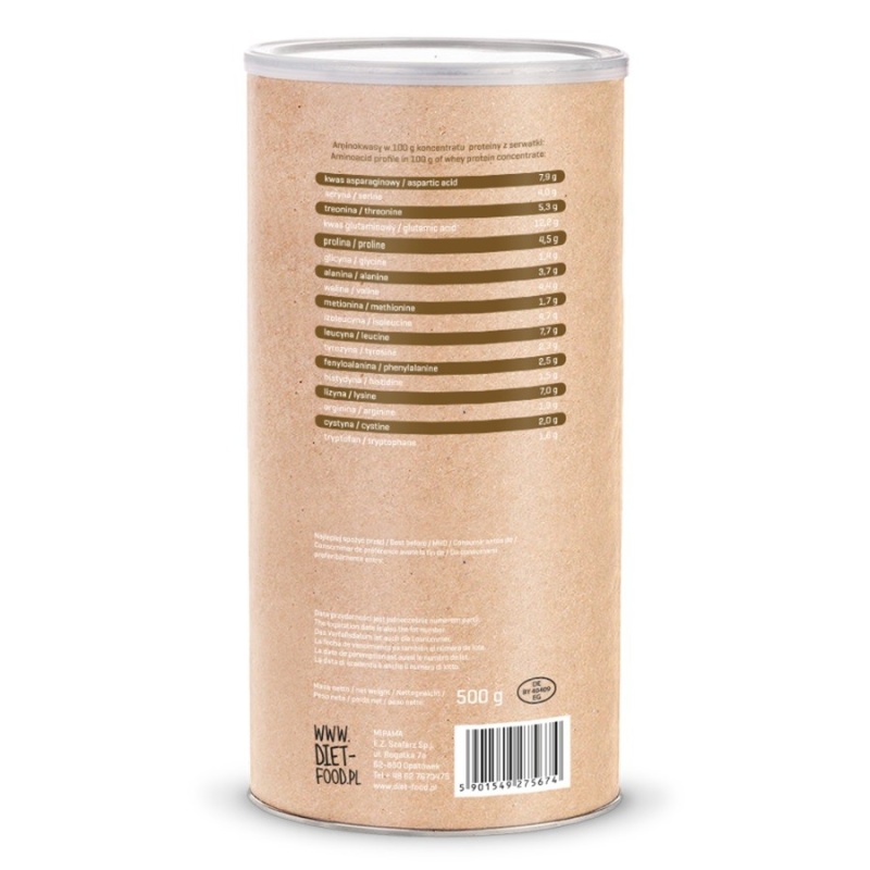 Bio Proteina din zer+cacao+stevia 500g