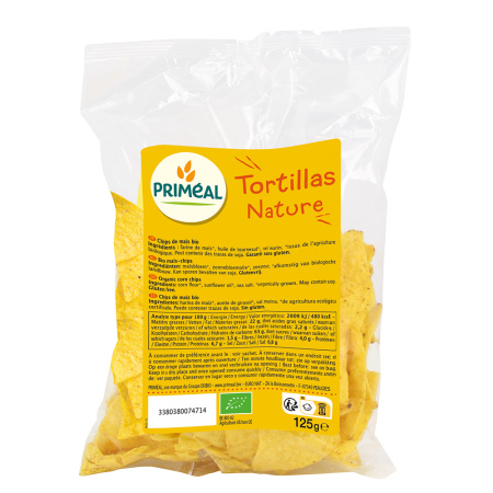 Chipsuri bio tortila natur