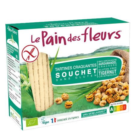 Turte crocante cu alune tigrate fara gluten 150g