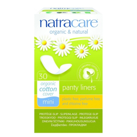 Absorbante zilnice bio Natracare mini 30 buc