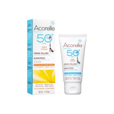 Crema bio protectie solara bebe SPF 50 50ml