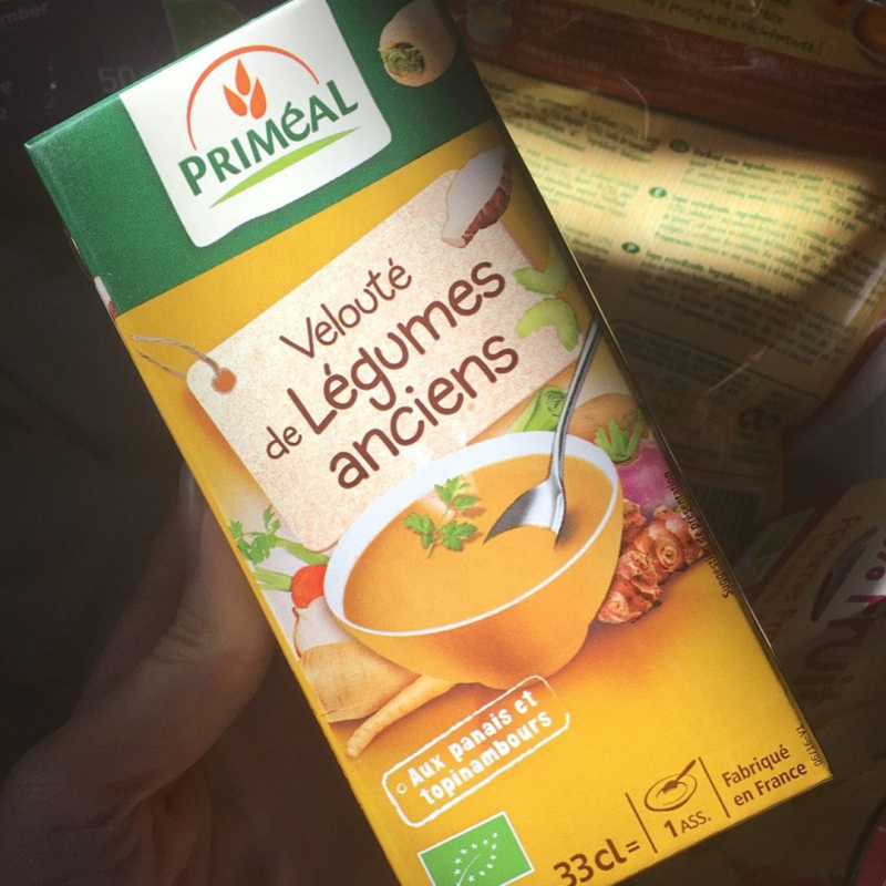 Supa crema de legume antice 330 ml, usor de luat la pachet