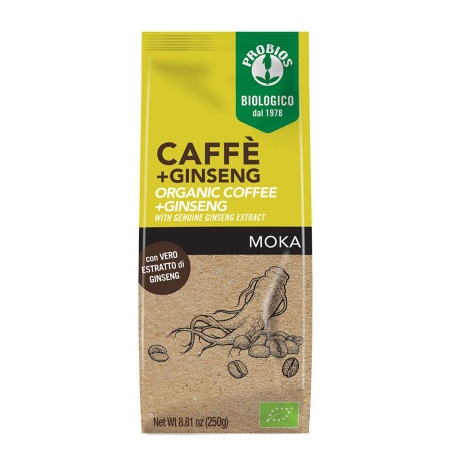 Cafea bio cu ginseng 250g