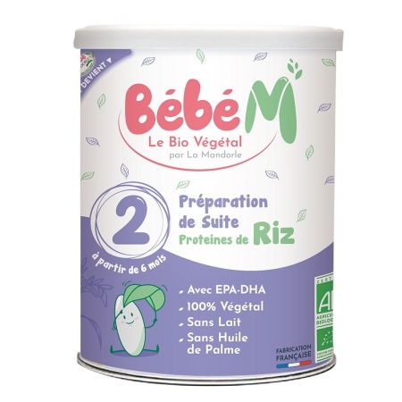 Lapte praf vegetal bebelusi 800g - de la 6 luni