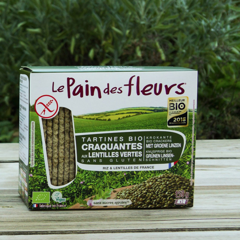 Turte crocante cu linte fara gluten 150g