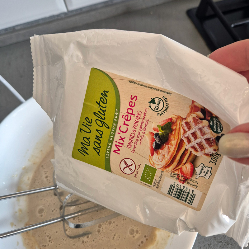 Mix faina fara gluten pentru clatite, gofre, pancakes 300g