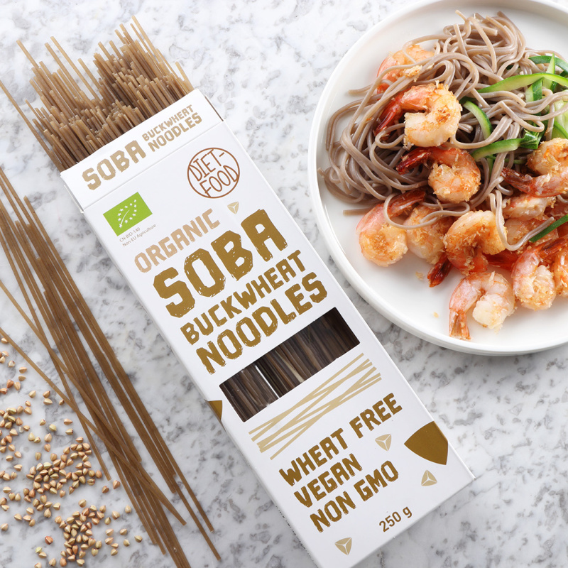 Taitei soba bio - paste 100% din hrisca