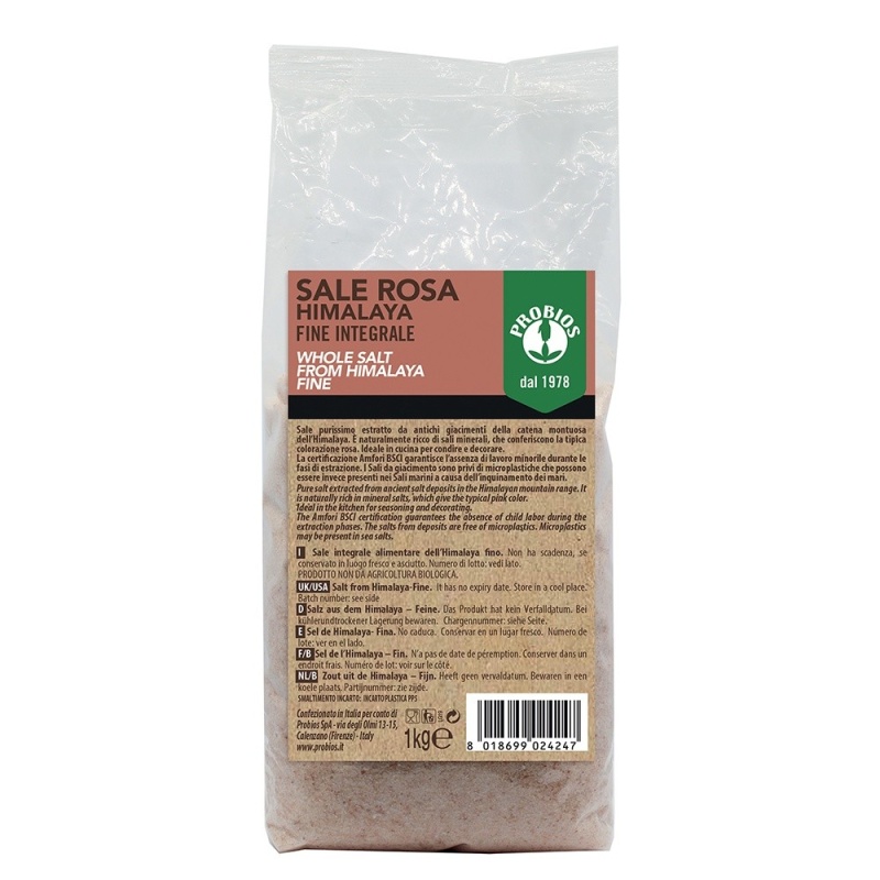 Sare roz de Himalaya fina 1Kg