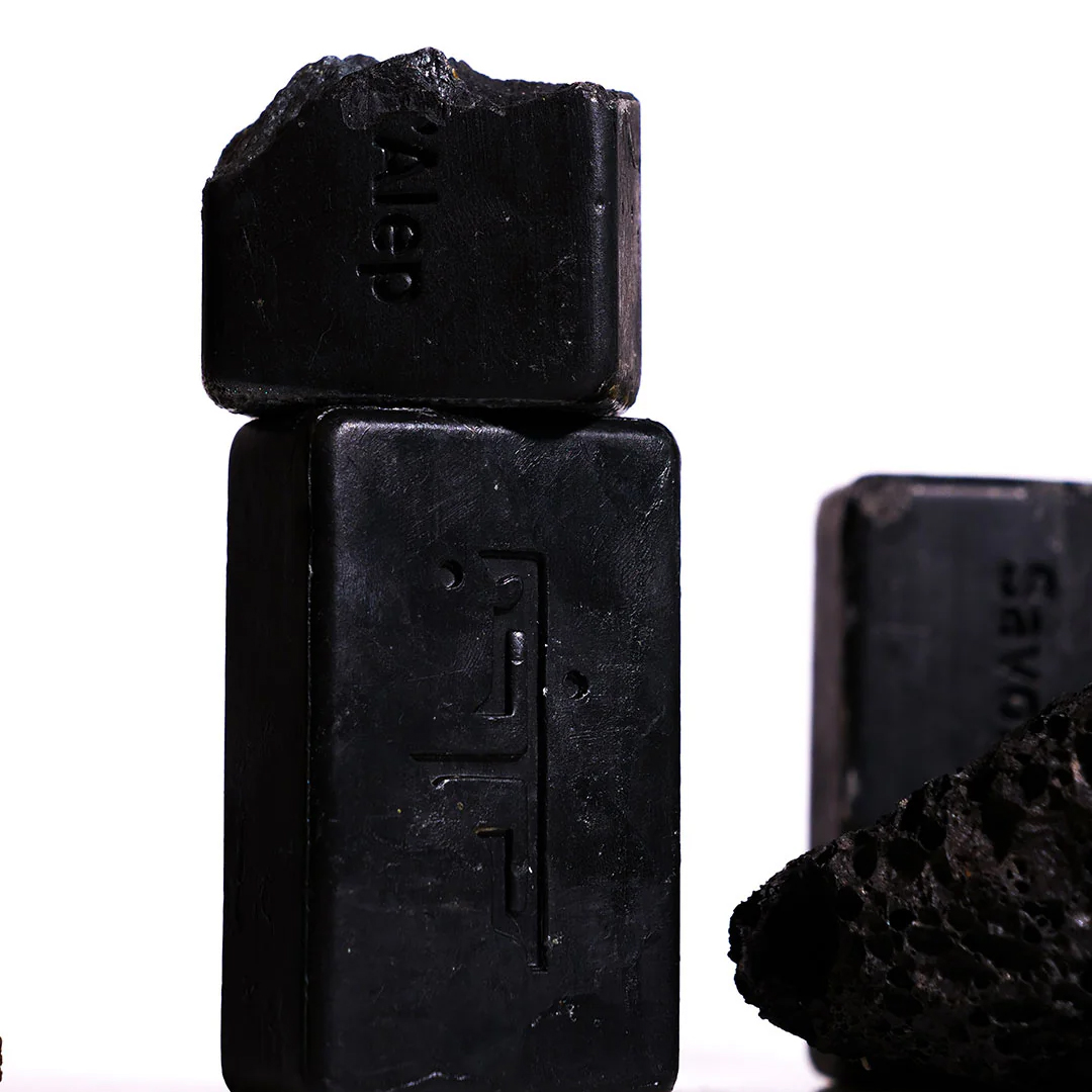 Sapun de Alep Najel cu carbune vegetal bio 100g 6 Sapun natural de Alep cu carbune vegetal 100g