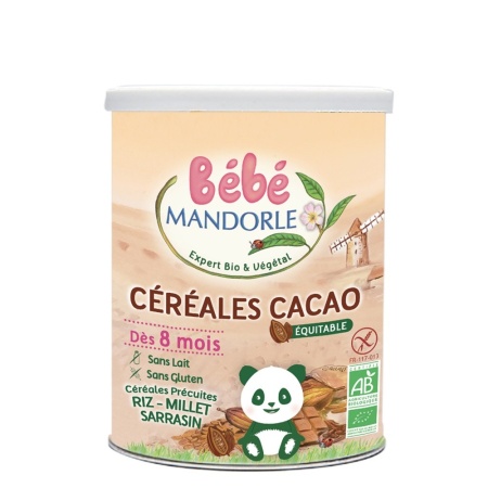 Cereale cu cacao pentru bebeluși - de la 8 luni 400g